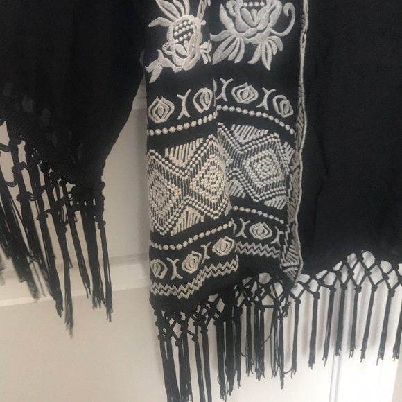 Lryia Sheer Open Front Cardigan - Picture 2 of 5